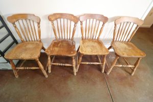 4-Wooden Dining Chairs